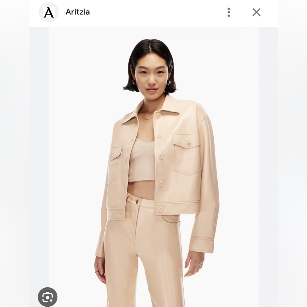 Aritzia Wilfred Autumn Shirt Jacket